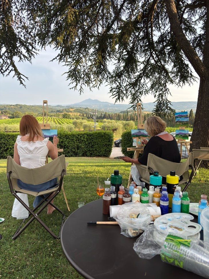 Lezione di pittura adulti — 2