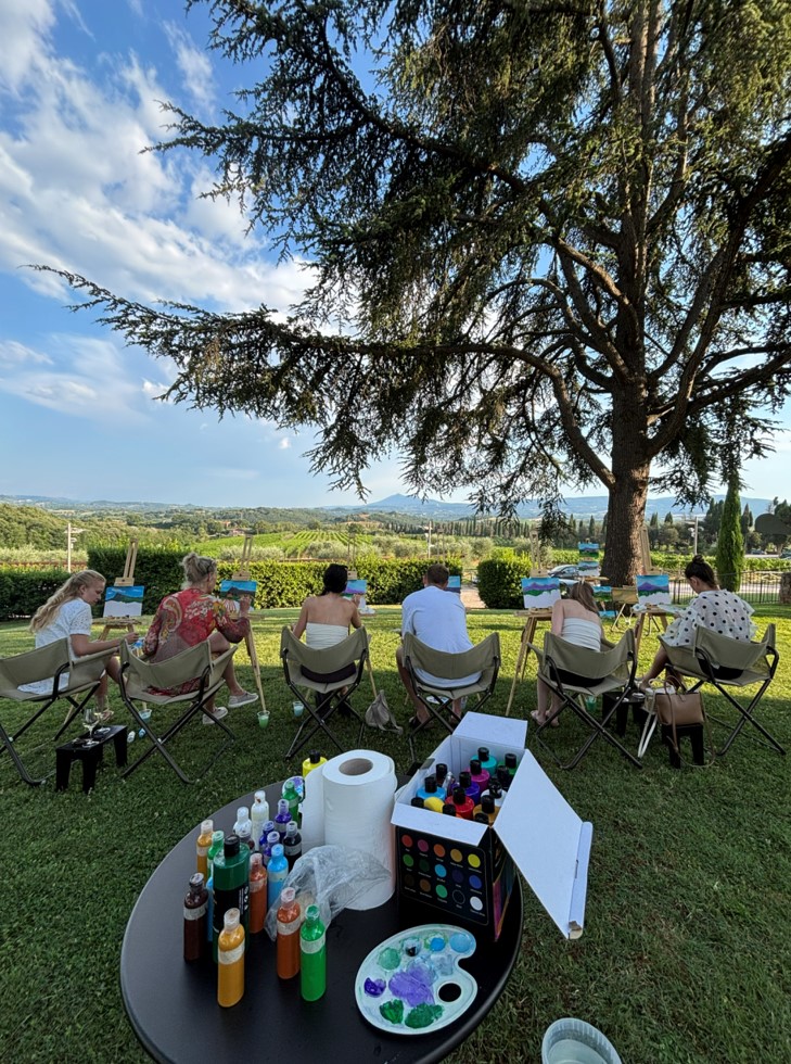 Lezione di pittura adulti — 3