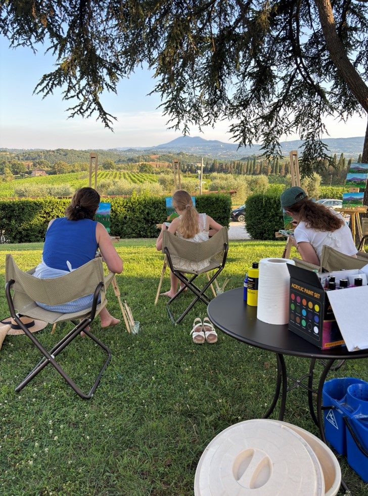 Lezione di pittura adulti — 4