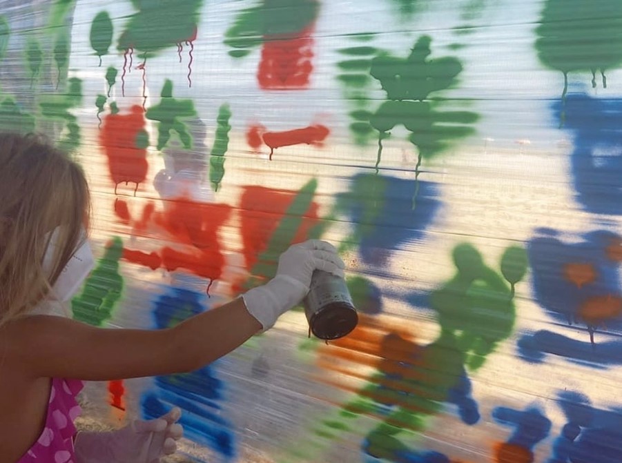 Lezione di pittura bambini — 5